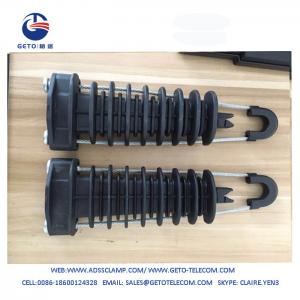  China 12KN Easy To Mount ADSS Cable Clamp On Pole Line Hardware 12-16mm supplier