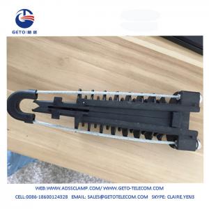  China Aerial Cable Fiber Clamp ADSS Cable Clamp Wedge Type Plastic 12-16mm supplier