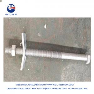 Galvanized Pole Head Coupling Bolt Strut Pole Line Bolt Hardware