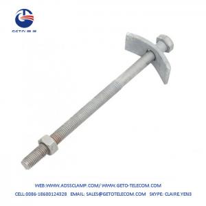 High Tensile Strength Coupling Bolt Hot Dip Galvanized Customized Size