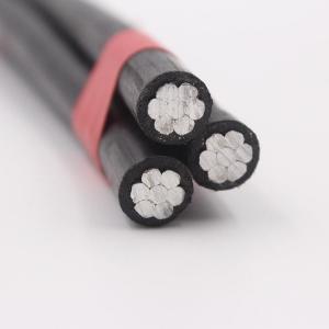  China 6 AWG Aluminum Triplex Overhead Service Drop Cable ASTM B-230 B-231 supplier