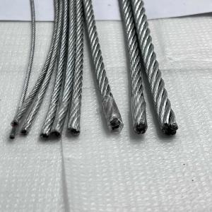  China 6×15 7FC Galvanized Steel Wire Rope For Heavy Lifting And Rigging supplier