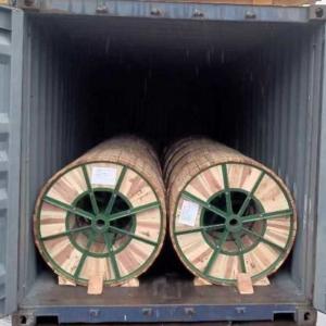  China ACS / AW Short Delivery Aluminum Clad Steel Wire For Electrical Power Cable supplier