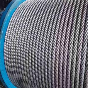 Flexible And Durable 7×7 Galvanized Steel Wire Rope For Construction