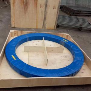  China Four Point Contact Single Row Ball Slewing Bearing For Trailers supplier