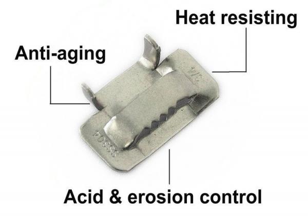 SS201, SS304, SS316 Stainless Steel Cable Tie