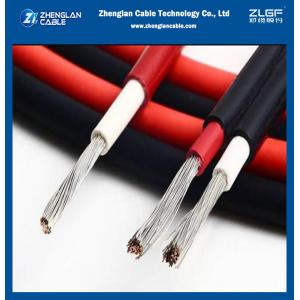  China 22awg TUV Certified PV1-F Flexible Tinned Copper 1KV AC/1.5KV DC Solar Cable For Photovoltaic supplier