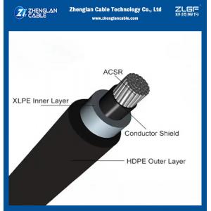 25KV Covered Aerial Insulated Cable Multi Layer Tree And Spacer Cable ACSR / XLPE / HDPE