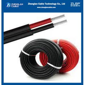  China 4 Sq Mm 6mm² 10mm² Photovoltaic Solar Cable Tinned Copper 1.5kv supplier