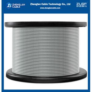 5/16” Galvanized Steel Wire Strand/Stay Guy Wire used for sustaining mechanical load ASTM A 475/ASTM A 363