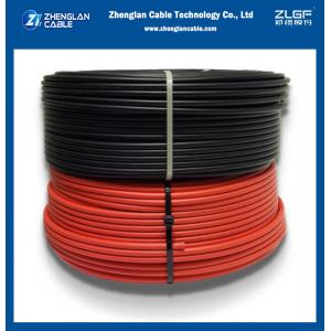  China 6mm² PV DC Solar Cable Black For Solar Panels Connection 1.5KV DC H1Z2Z2-k H1z2z2k 6mm supplier