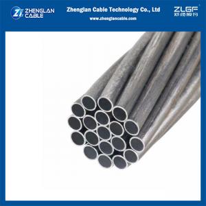  China Aluminum Clad Steel Conductor Alumoweld Conductor 4AWG(7/2.05mm) 20.3% IACS supplier