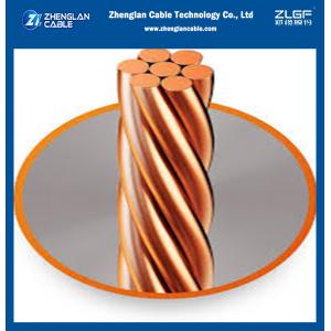  China ASTM Standard Copper Clad Steel Wire With High Tensile Strength CCS supplier