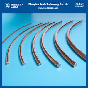 Copper Clad Steel Conductor 4AWG(1/5.19mm) HS 40% Conductivity ASTMB910/B910M