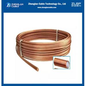  China Copper Clad Steel High Conductivity 0.7mm/0.8mm/0.9mm For Cable Manufacturing CCS Wire supplier