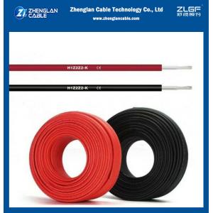  China Cu Factory Price TUV En50618 H1z2z2 K 1.5kv Dc Lsoh Xlpe Solar Cable 10mm2 For Pv Panel supplier