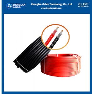 Waterproof 1.5kv Photovoltaic Solar Cable Tinned Copper
